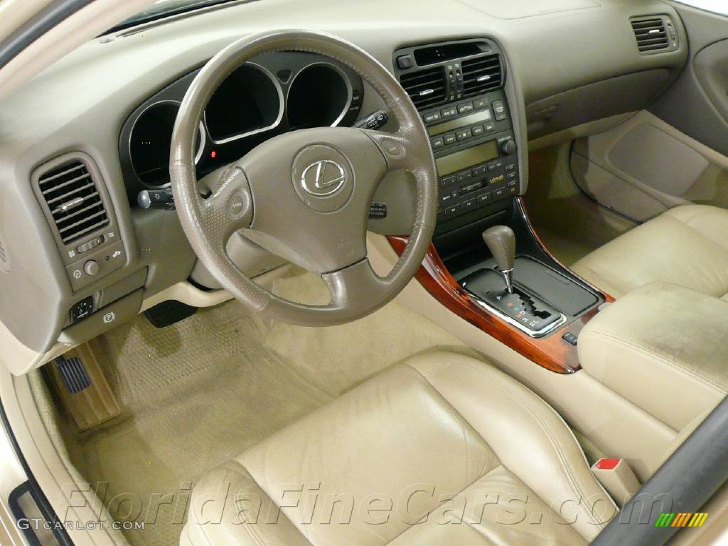2004 GS 300 - Mystic Gold Metallic / Ivory photo #12