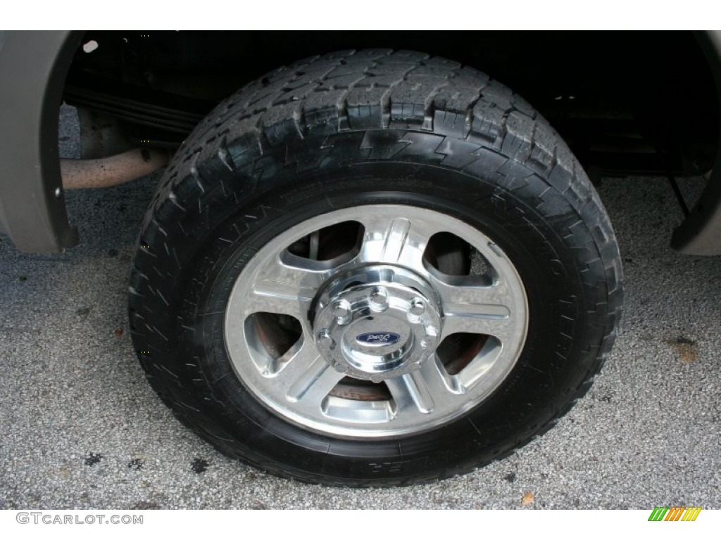 2005 Ford F250 Super Duty Lariat Crew Cab 4x4 Wheel Photo #55247332