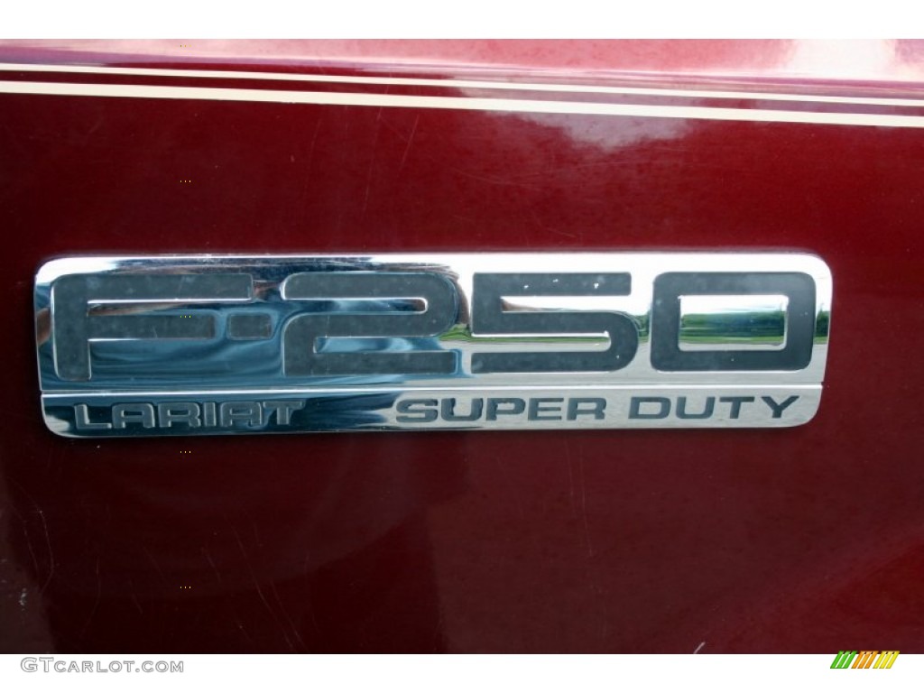 2005 Ford F250 Super Duty Lariat Crew Cab 4x4 Marks and Logos Photo #55247347