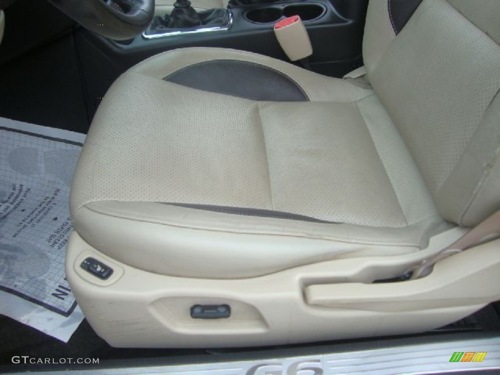 Light Taupe Interior 2006 Pontiac G6 GTP Coupe Photo #55247920