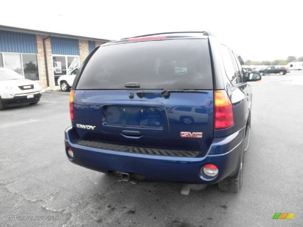 2003 Envoy SLT 4x4 - Indigo Blue Metallic / Medium Pewter photo #23