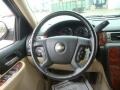 Light Cashmere/Ebony 2007 Chevrolet Tahoe LTZ 4x4 Steering Wheel
