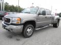 Steel Gray Metallic - Sierra 3500HD SLT Crew Cab 4x4 Dually Photo No. 3