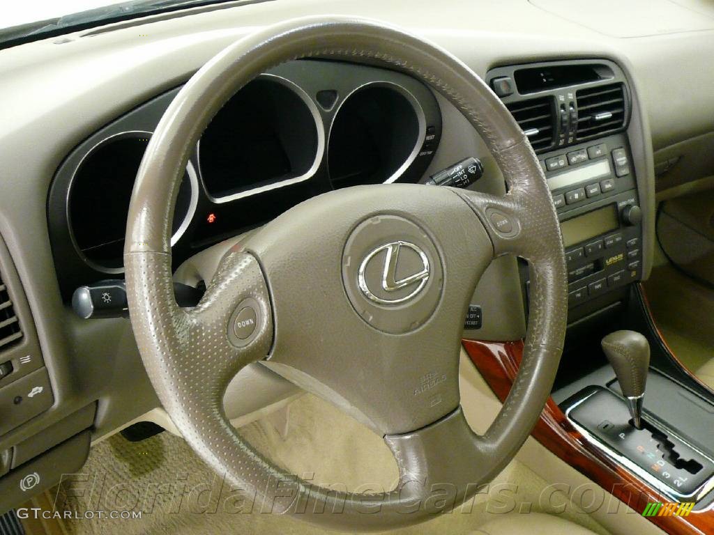2004 GS 300 - Mystic Gold Metallic / Ivory photo #17