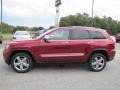 Deep Cherry Red Crystal Pearl 2012 Jeep Grand Cherokee Overland Exterior