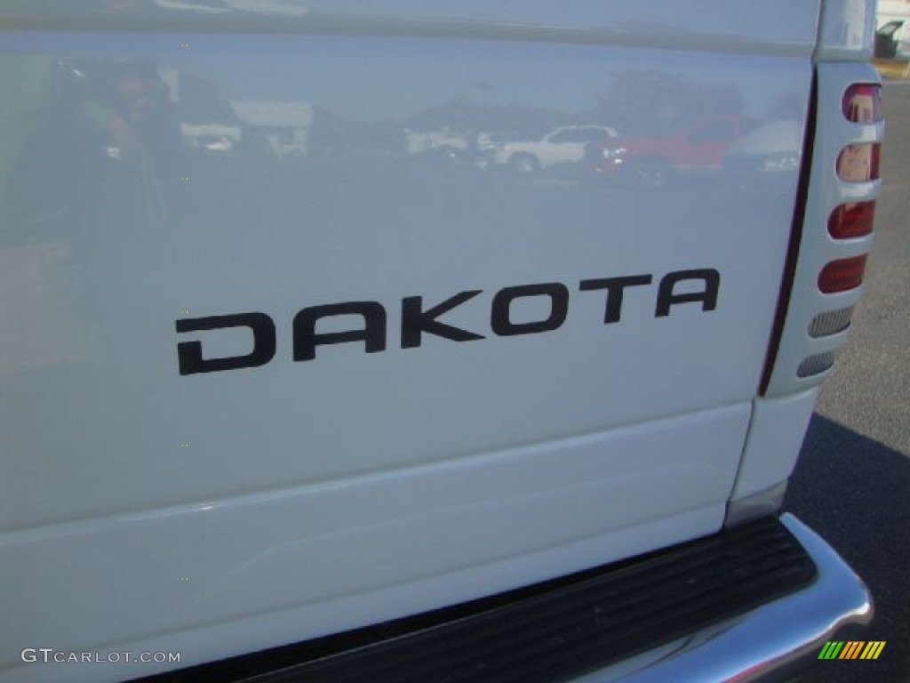 2000 Dakota SLT Crew Cab 4x4 - Bright White / Mist Gray photo #36