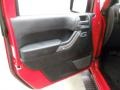 2012 Flame Red Jeep Wrangler Unlimited Sport S 4x4  photo #9