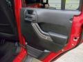 2012 Flame Red Jeep Wrangler Unlimited Sport S 4x4  photo #11