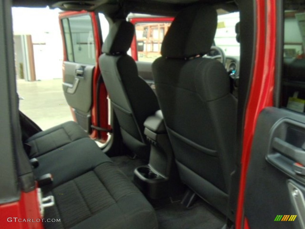 2012 Wrangler Unlimited Sport S 4x4 - Flame Red / Black photo #20