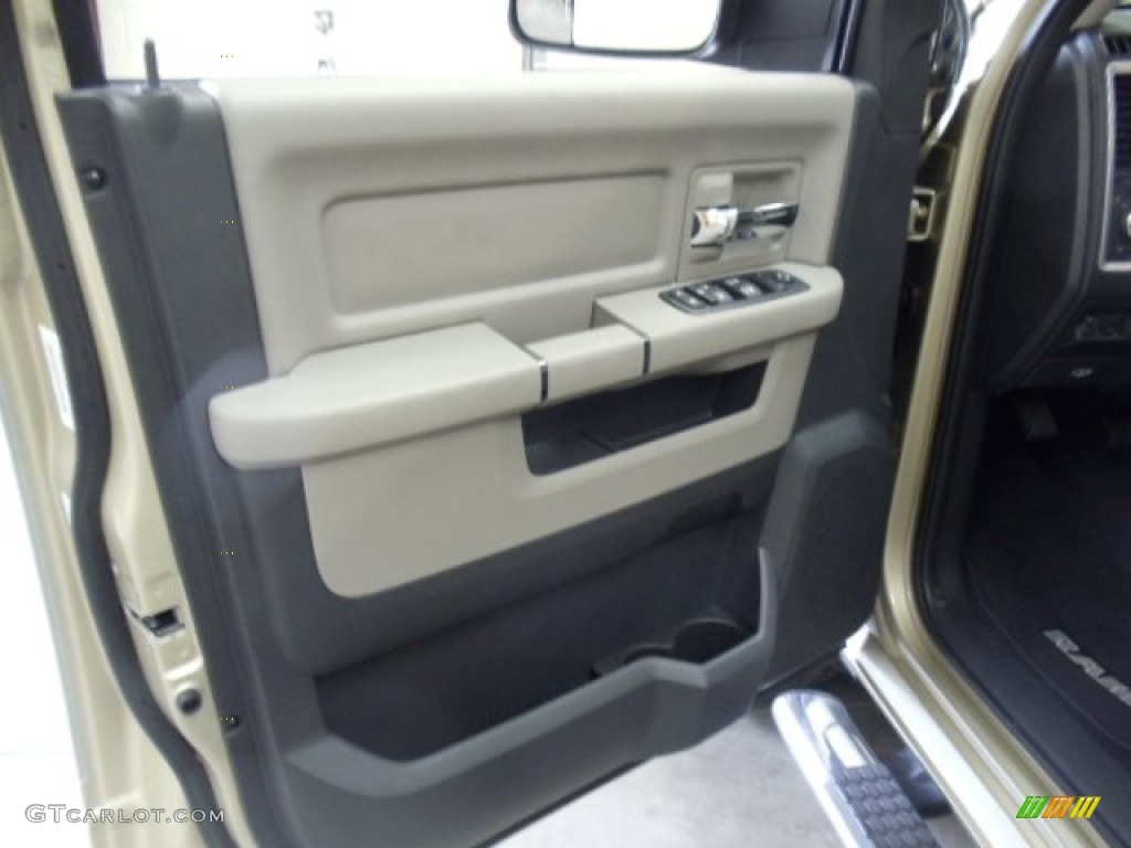 2011 Ram 1500 Big Horn Quad Cab 4x4 - White Gold / Dark Slate Gray/Medium Graystone photo #8