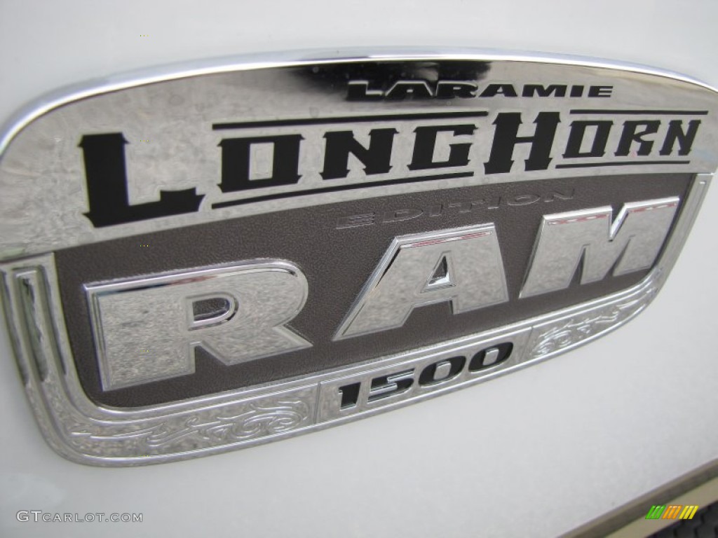 2012 Dodge Ram 1500 Laramie Longhorn Crew Cab 4x4 Marks and Logos Photo #55251244