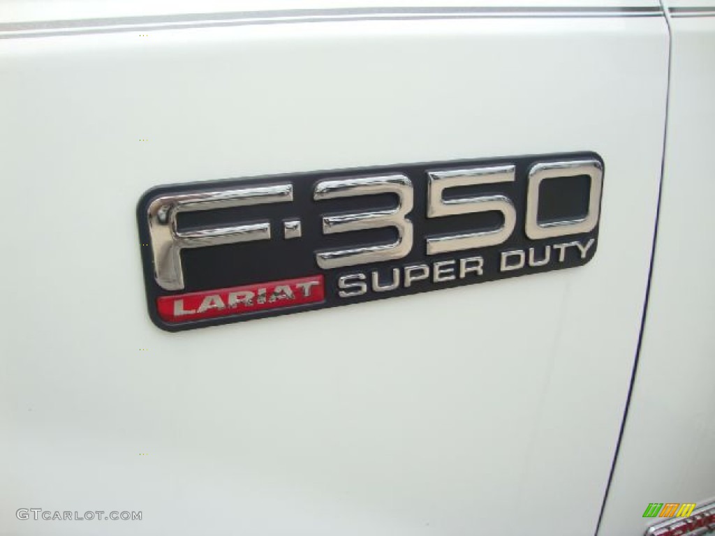 2004 Ford F350 Super Duty Lariat Crew Cab Dually Marks and Logos Photo #55251768