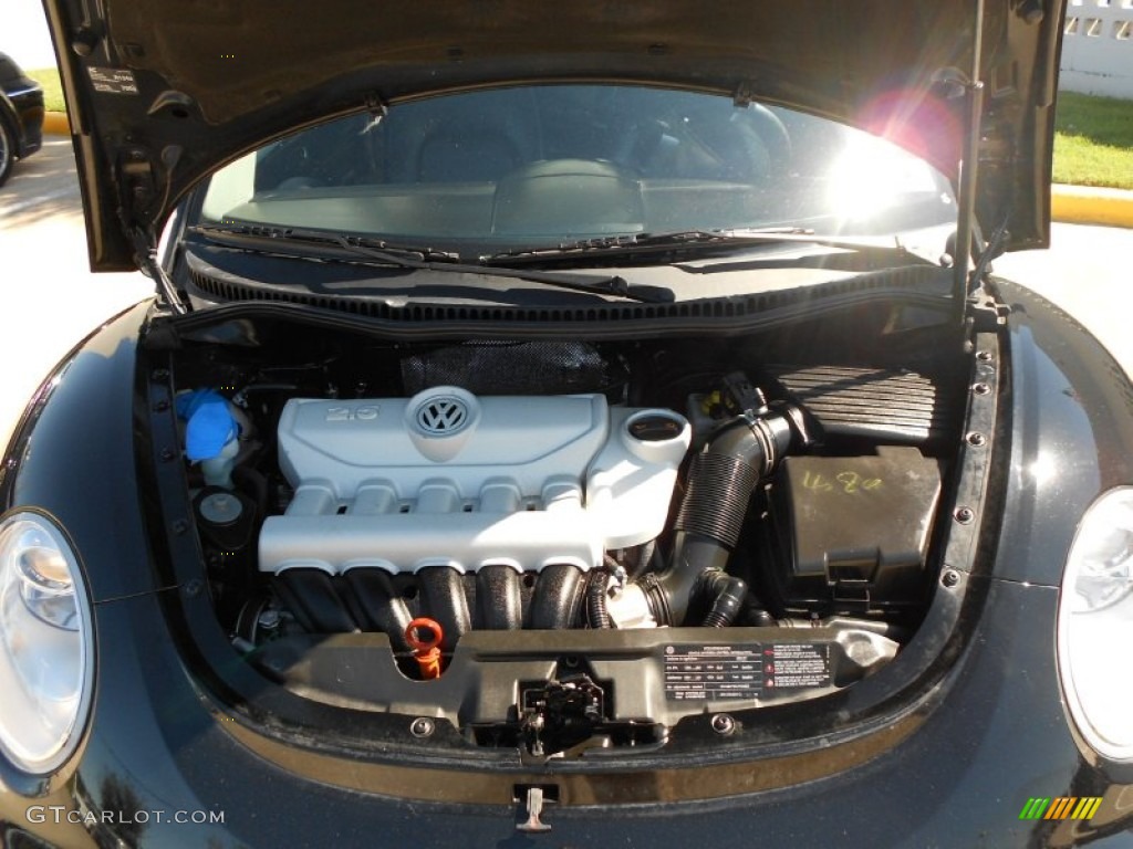 2010 Volkswagen New Beetle 2.5 Coupe 2.5 Liter DOHC 20-Valve 5 Cylinder Engine Photo #55252129