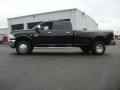 2012 Black Dodge Ram 3500 HD Laramie Crew Cab 4x4 Dually  photo #2