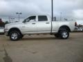 2012 Bright Silver Metallic Dodge Ram 3500 HD SLT Crew Cab 4x4  photo #2