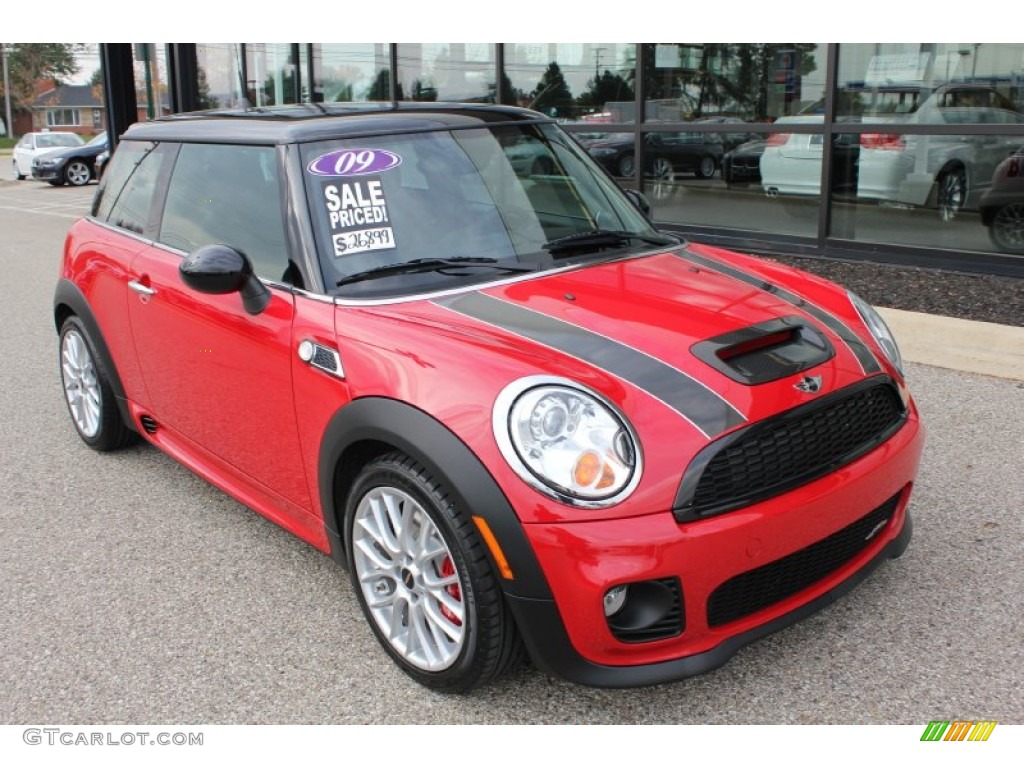 Chili Red 2009 Mini Cooper John Cooper Works Hardtop Exterior Photo #55253062
