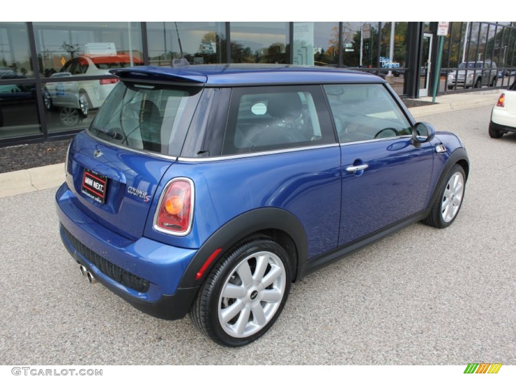 Lightning Blue Metallic 2009 Mini Cooper S Hardtop Exterior Photo #55253335