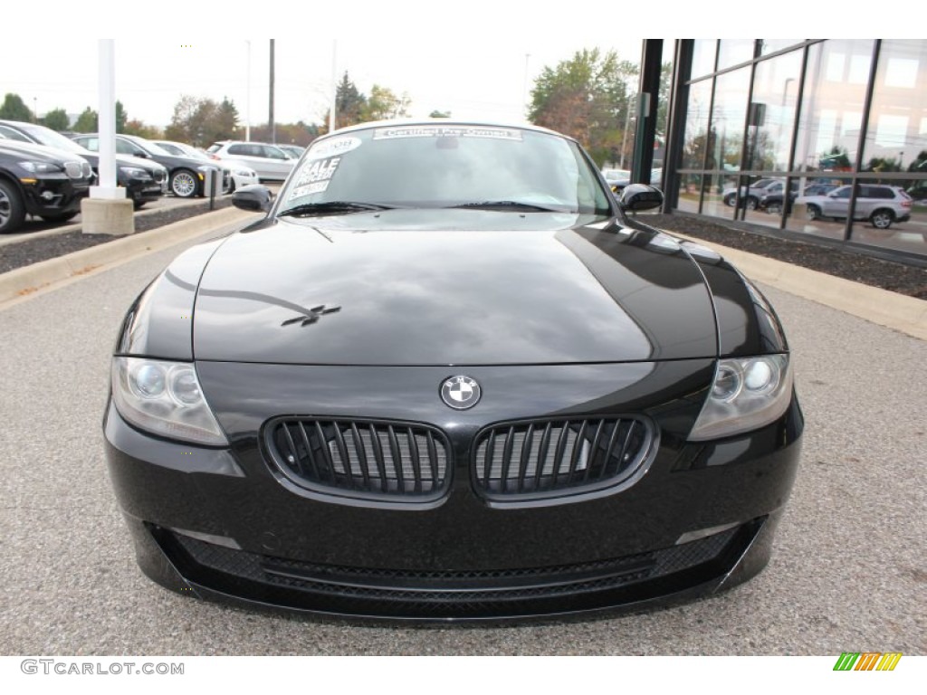 2008 Z4 3.0si Coupe - Jet Black / Black photo #2