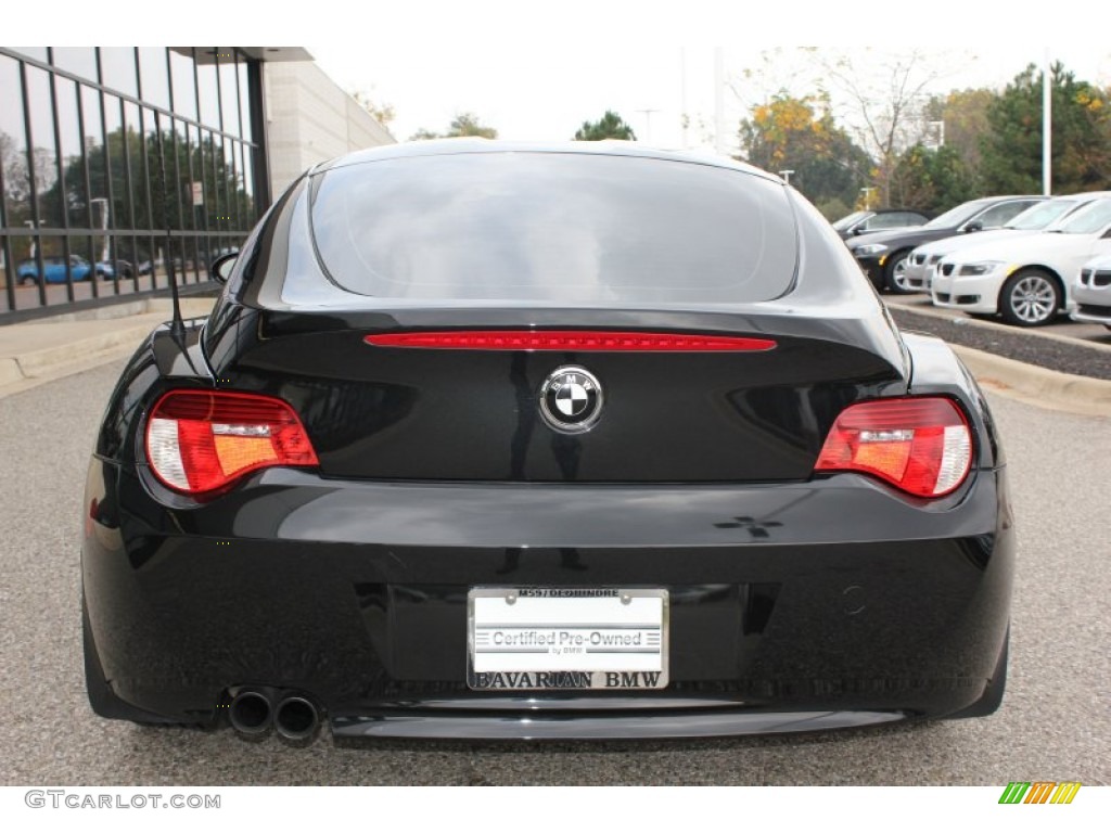 2008 Z4 3.0si Coupe - Jet Black / Black photo #6