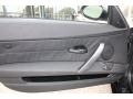 Black 2008 BMW Z4 3.0si Coupe Door Panel