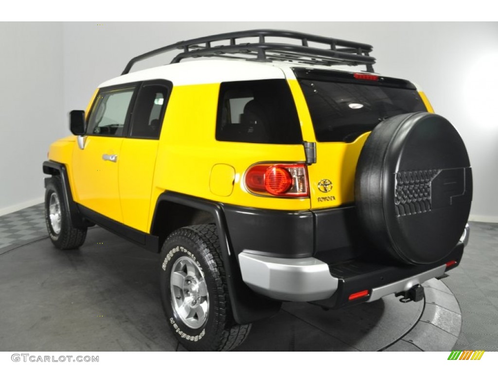 Sun Fusion Yellow 2008 Toyota FJ Cruiser 4WD Exterior Photo #55254898