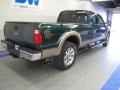 2011 Forest Green Metallic Ford F250 Super Duty Lariat Crew Cab 4x4  photo #4