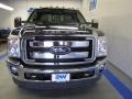 2011 Forest Green Metallic Ford F250 Super Duty Lariat Crew Cab 4x4  photo #6