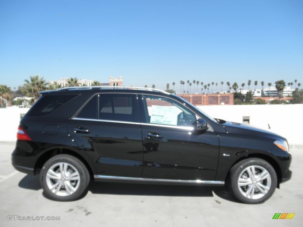 Black 2012 Mercedes-Benz ML 350 4Matic Exterior Photo #55256640