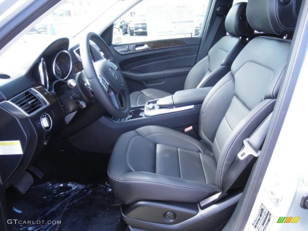 Black Interior 2012 Mercedes-Benz ML 350 4Matic Photo #55256917