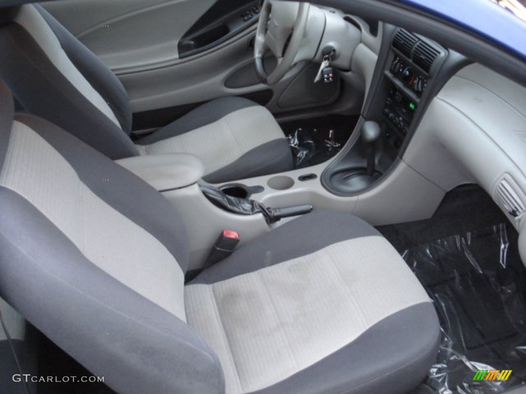 2003 Mustang V6 Coupe - Sonic Blue Metallic / Dark Charcoal/Medium Graphite photo #20