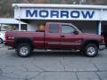 2004 Sport Red Metallic Chevrolet Silverado 2500HD LS Extended Cab 4x4  photo #1