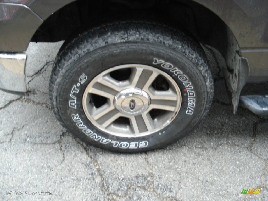 2006 F150 XLT Regular Cab 4x4 - Dark Shadow Grey Metallic / Medium Flint photo #11