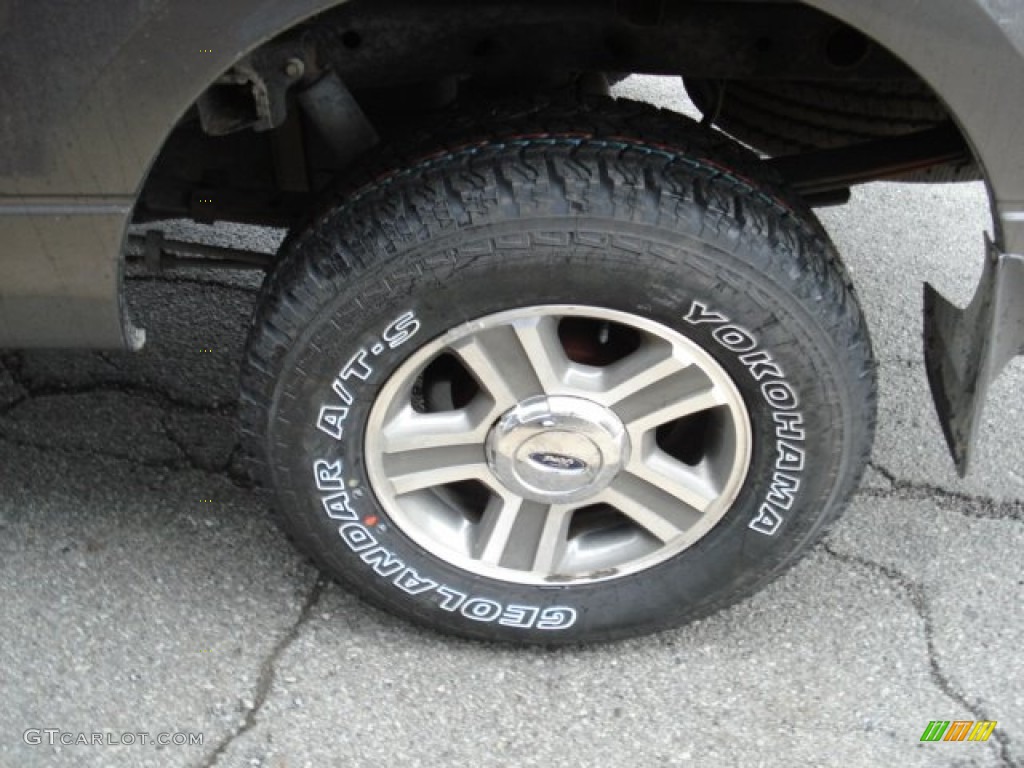 2006 F150 XLT Regular Cab 4x4 - Dark Shadow Grey Metallic / Medium Flint photo #12