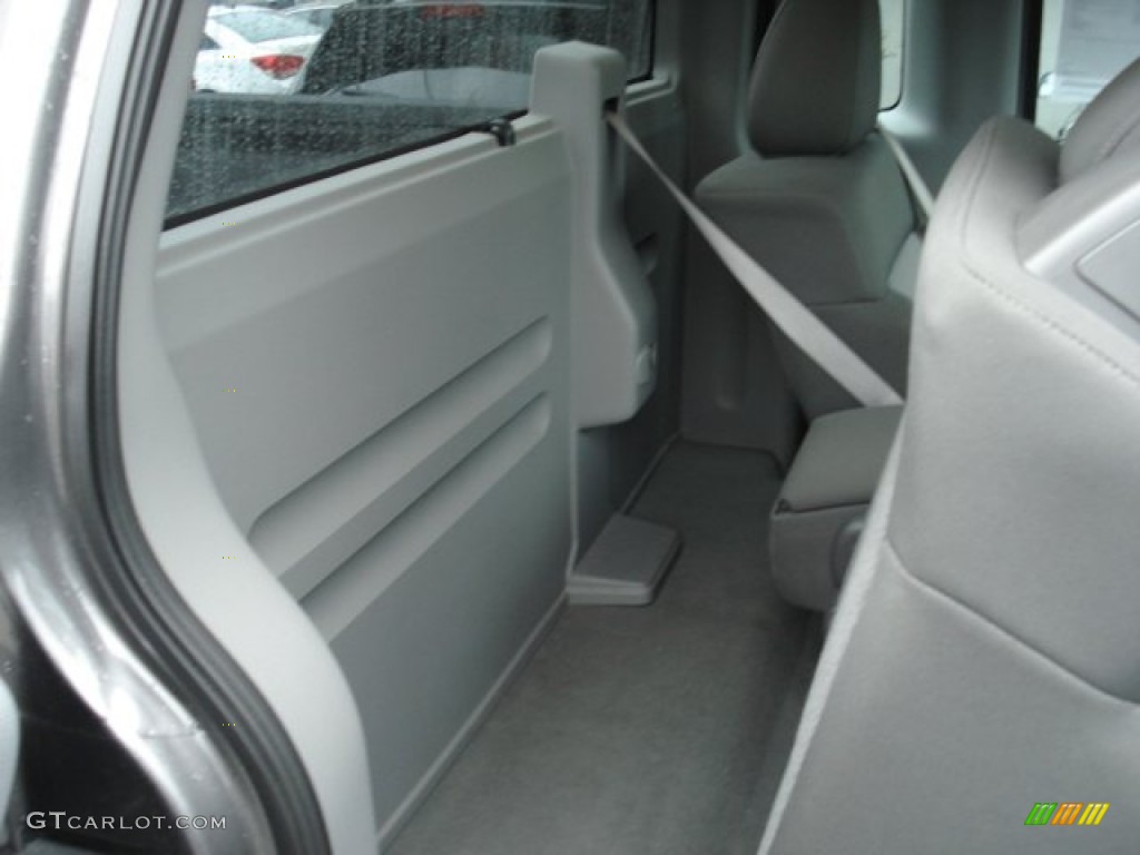 2006 F150 XLT Regular Cab 4x4 - Dark Shadow Grey Metallic / Medium Flint photo #18