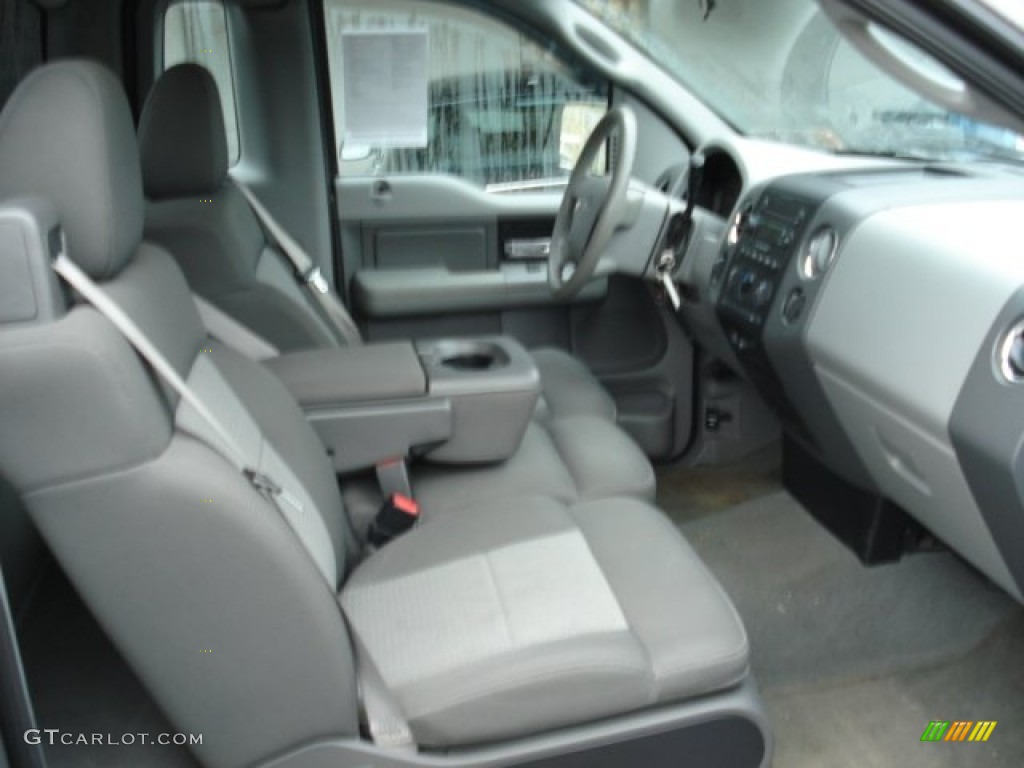 2006 F150 XLT Regular Cab 4x4 - Dark Shadow Grey Metallic / Medium Flint photo #20