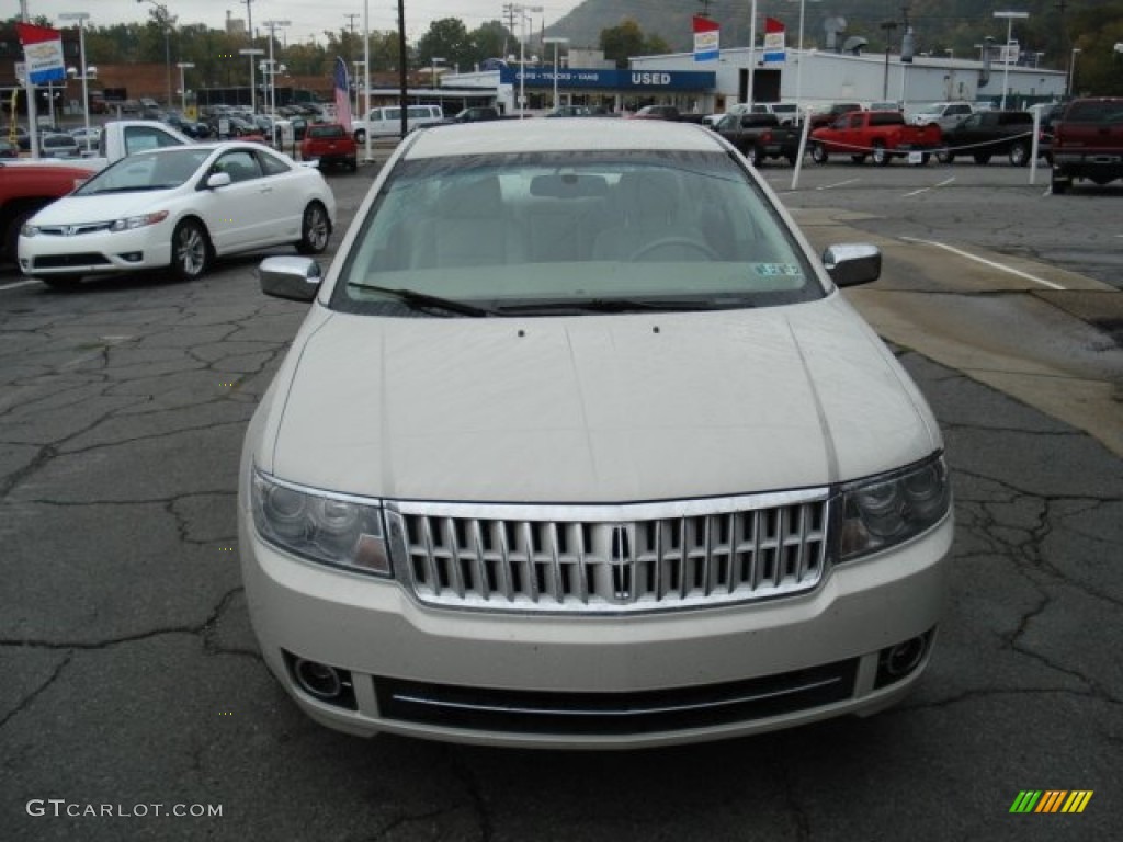 2008 MKZ AWD Sedan - Light Sage Metallic / Sand photo #3