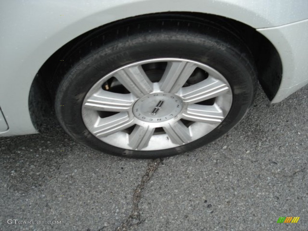 2008 MKZ AWD Sedan - Light Sage Metallic / Sand photo #10