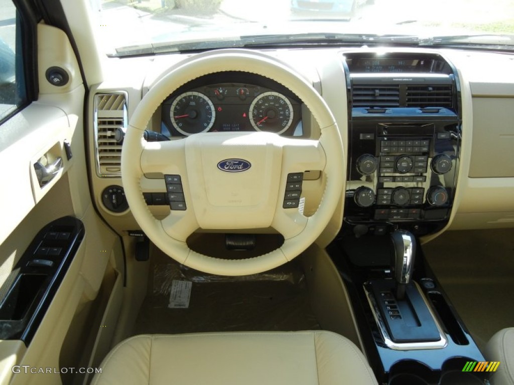 2012 Ford Escape Limited V6 Camel Dashboard Photo #55259959