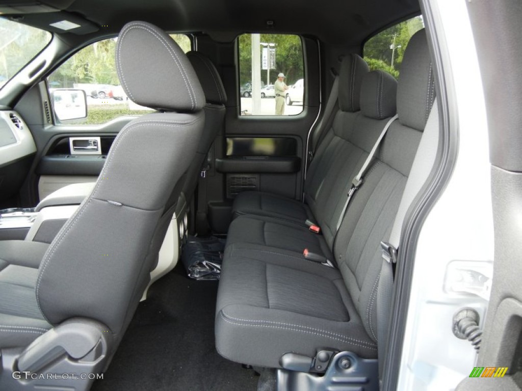 Black Interior 2011 Ford F150 FX2 SuperCab Photo #55260481