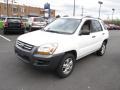 2008 Clear White Kia Sportage LX V6 4x4  photo #5