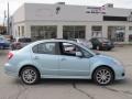 2009 Vapor Blue Metallic Suzuki SX4 Touring Sport Sedan  photo #2