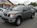 2008 Storm Grey Nissan Frontier SE Crew Cab 4x4  photo #1