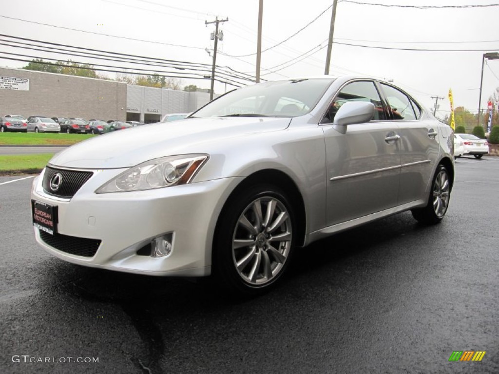 Glacier Frost Pearl 2008 Lexus IS 250 AWD Exterior Photo #55262386