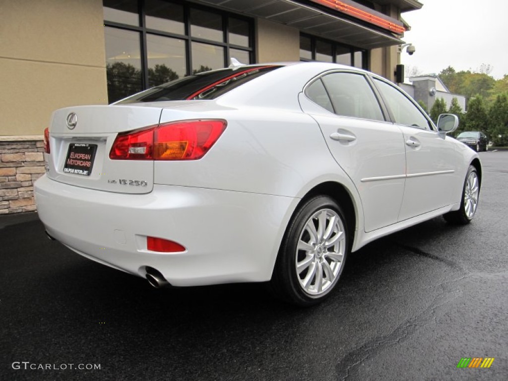 Glacier Frost Pearl 2008 Lexus IS 250 AWD Exterior Photo #55262395