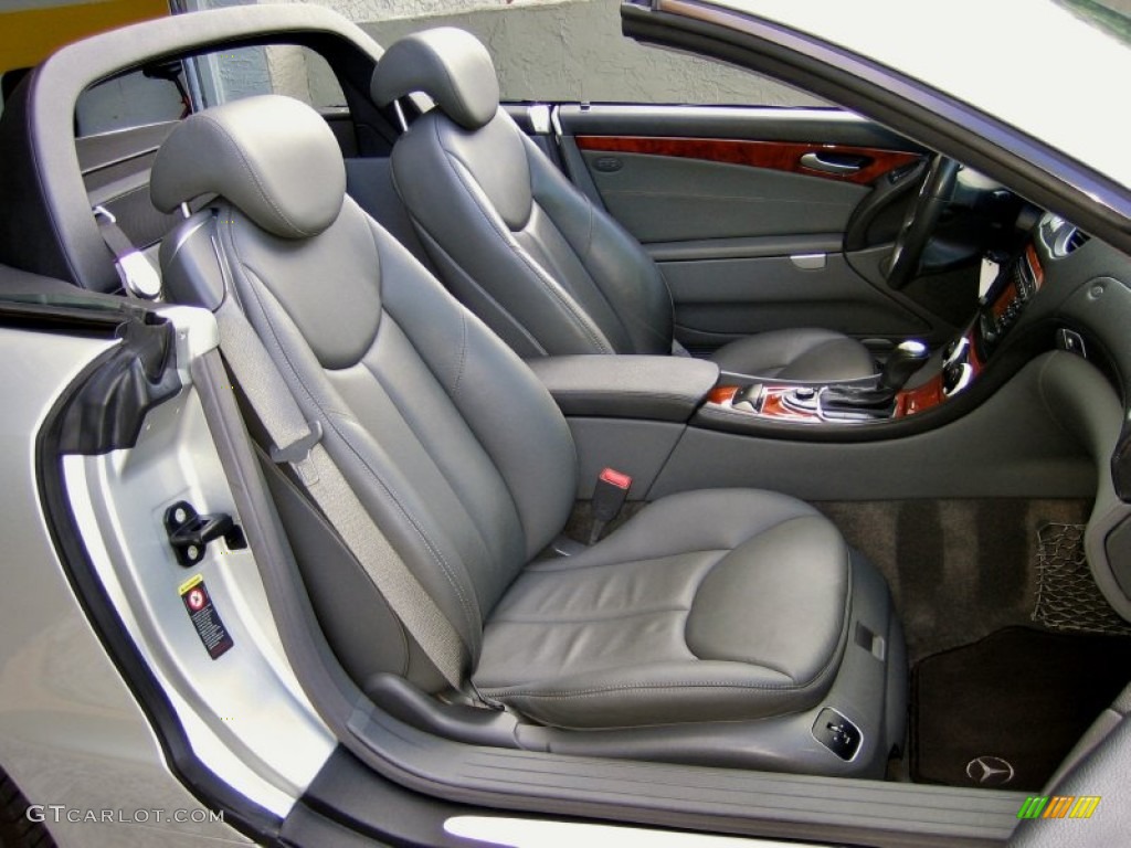 Ash Interior 2004 Mercedes-Benz SL 500 Roadster Photo #55262455
