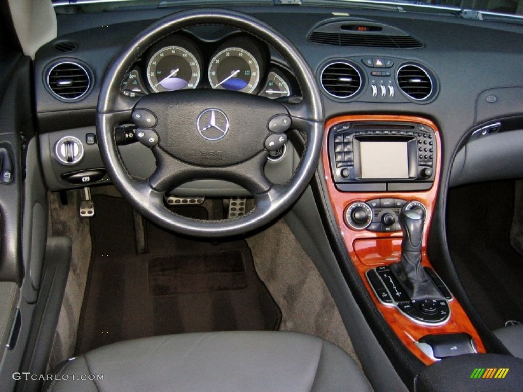 2004 Mercedes-Benz SL 500 Roadster Ash Dashboard Photo #55262473