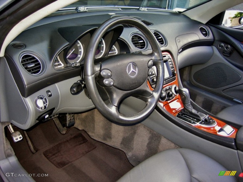 Ash Interior 2004 Mercedes-Benz SL 500 Roadster Photo #55262485