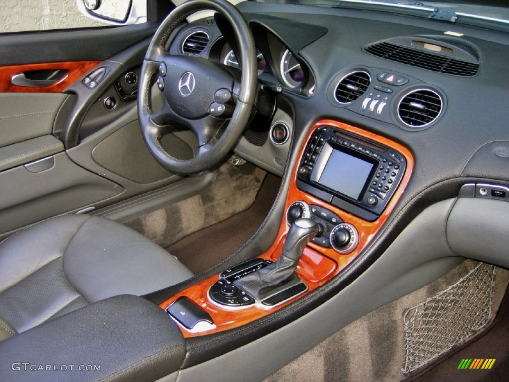 2004 Mercedes-Benz SL 500 Roadster Ash Dashboard Photo #55262500