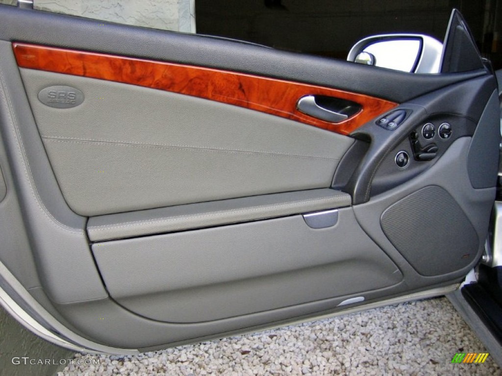 2004 Mercedes-Benz SL 500 Roadster Ash Door Panel Photo #55262578