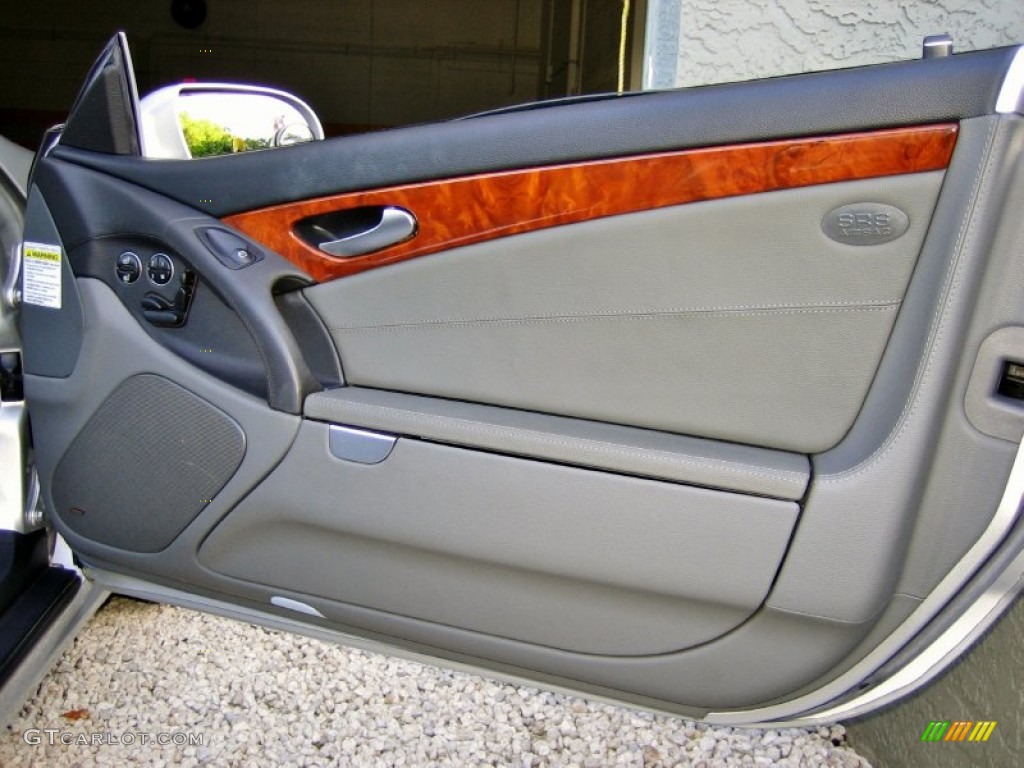 2004 Mercedes-Benz SL 500 Roadster Ash Door Panel Photo #55262593